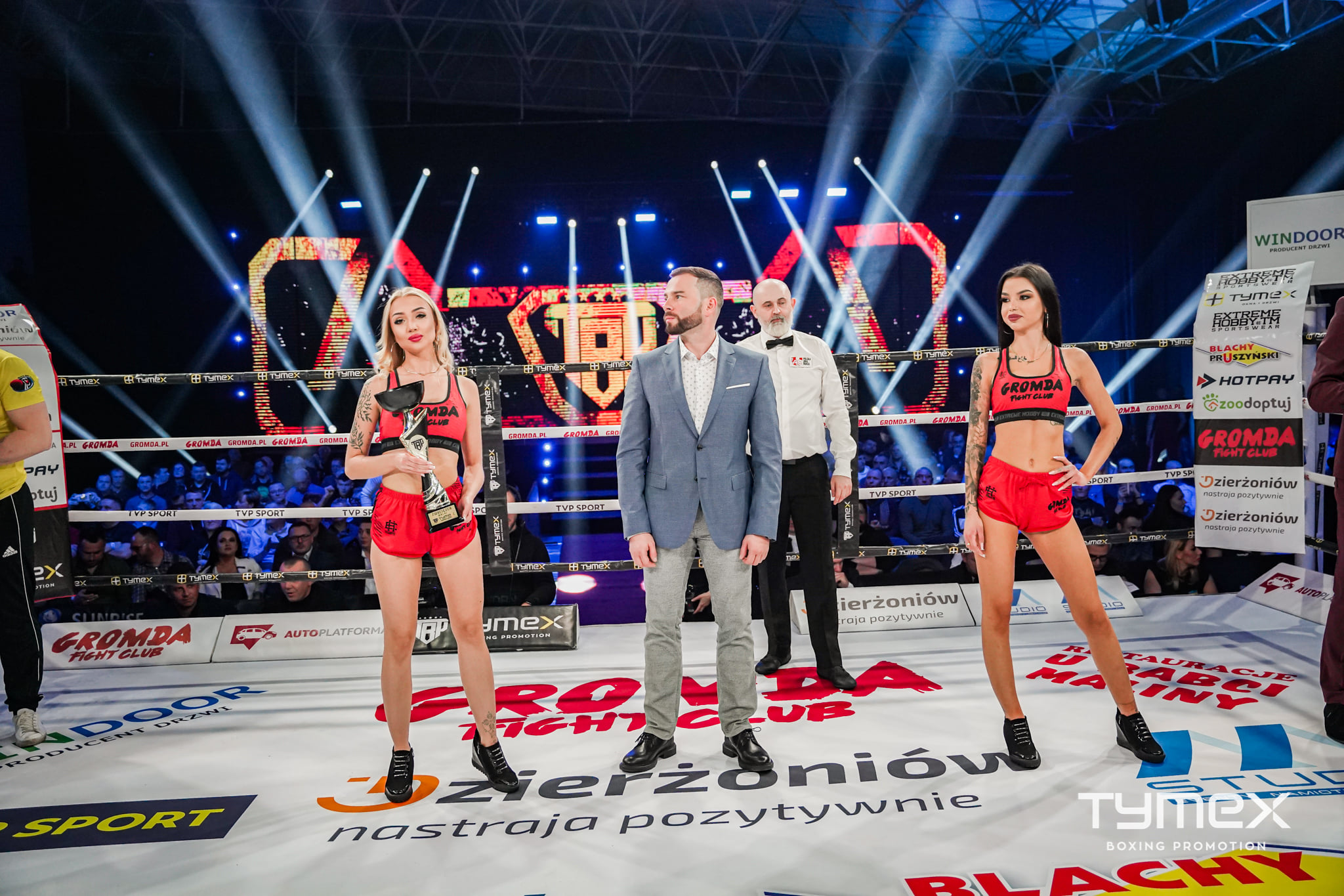 Relacja z Tymex Boxing Promotion - HotPay sponsorem