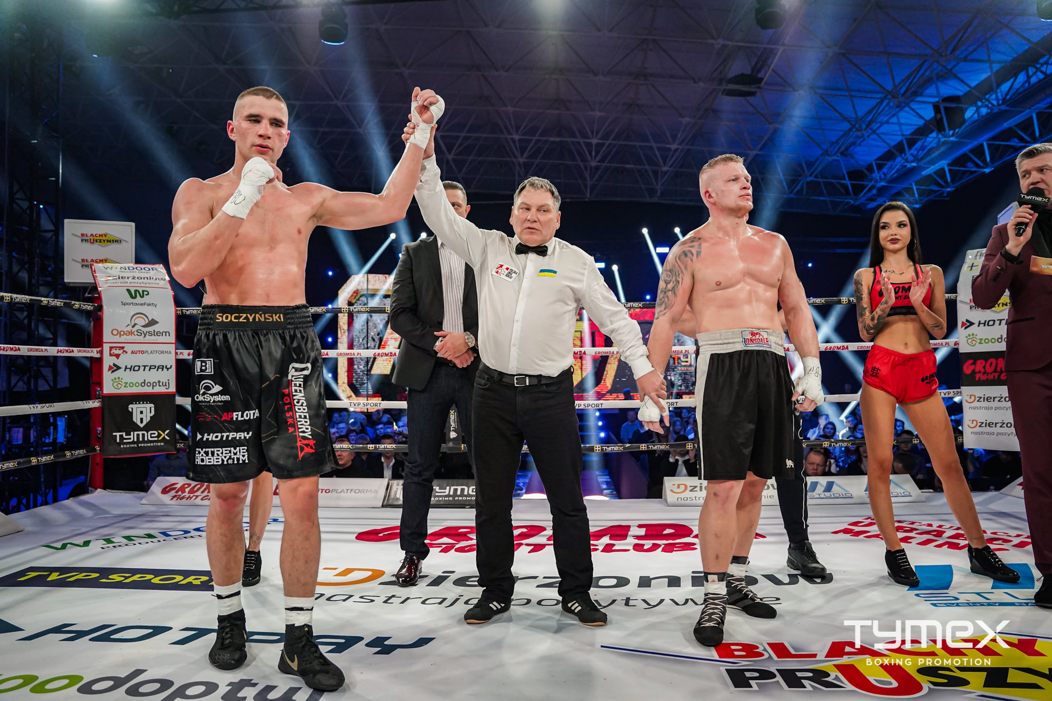 Relacja z Tymex Boxing Promotion - HotPay sponsorem