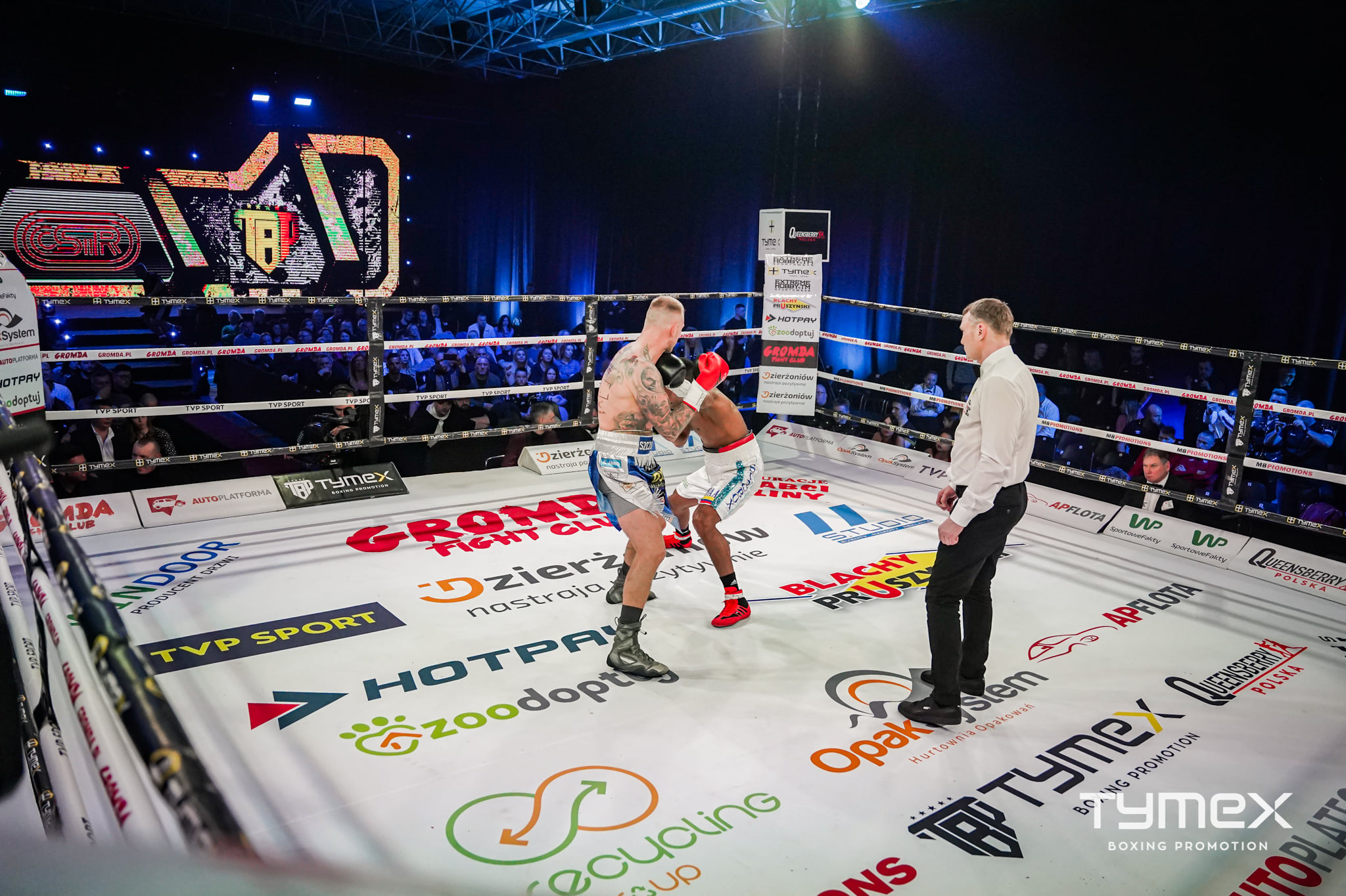 Relacja z Tymex Boxing Promotion - HotPay sponsorem